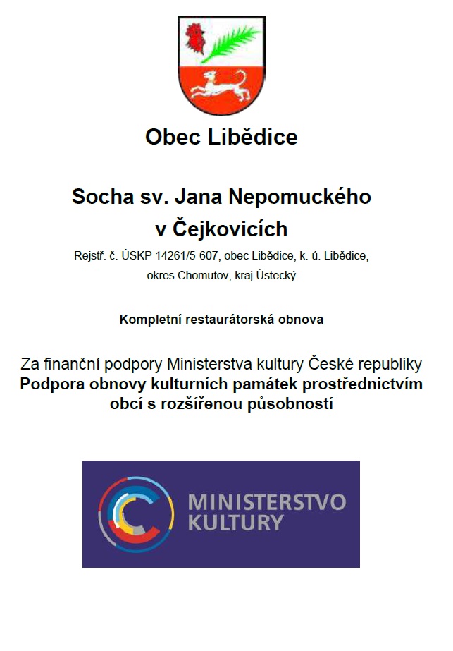 Socha sv.&nbsp;Jana Nepomuckého v&nbsp;Čejkovicích